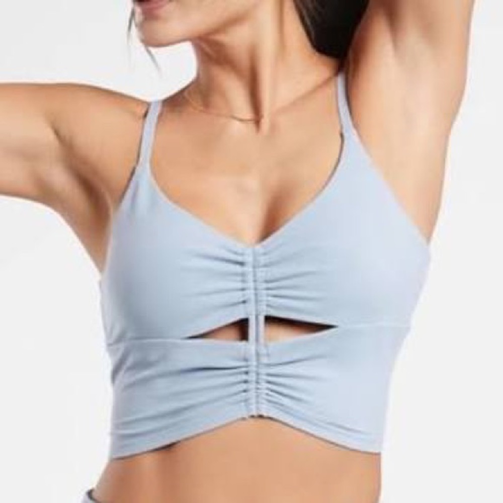 Athleta cinch longline bra